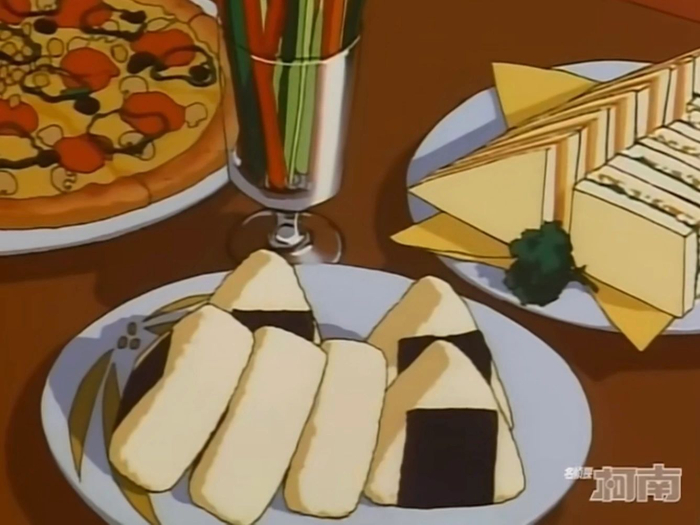 动漫场景图《名侦探柯南》里的美食