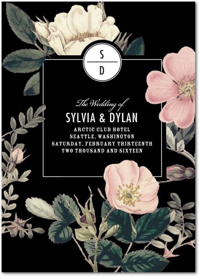 以花卉为题材的海报设计