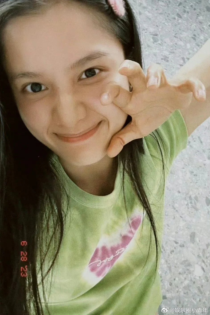 好喜欢张婧仪的素颜照