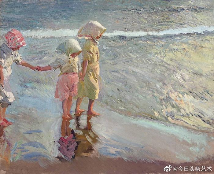 西班牙画家Joaquin Sorolla 油画作品