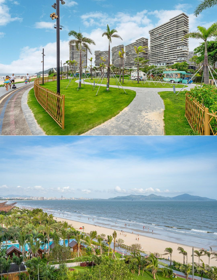 游遍世界海唯爱金町湾留下沙滩的印记定格夏日的回忆