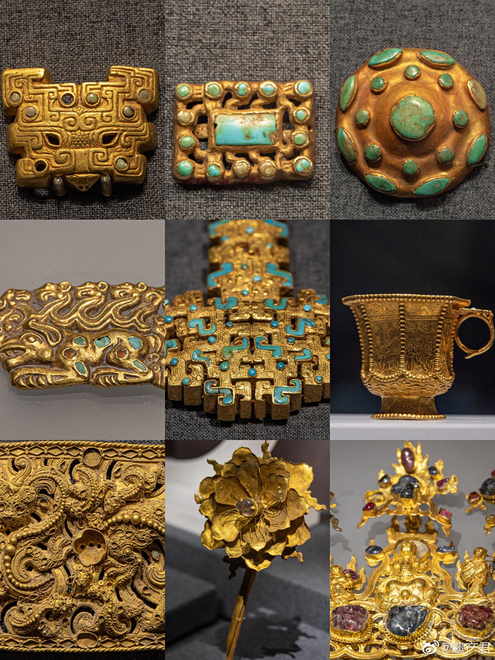 奢华之色中国古代黄金制品