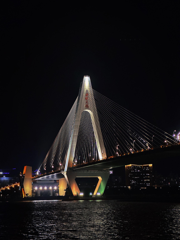 夜色澄如水海口的夜景真美