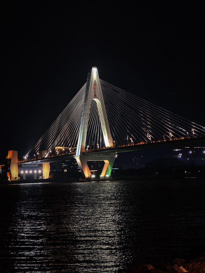 夜色澄如水海口的夜景真美