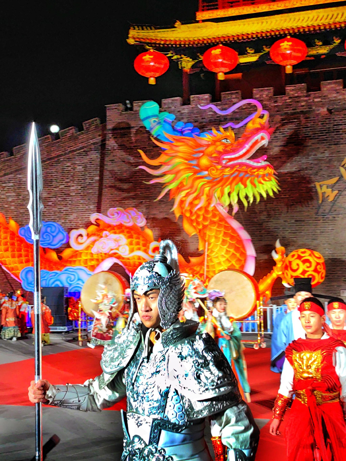 李辉摄影作品正定古城灯会灯影摇曳古城如梦