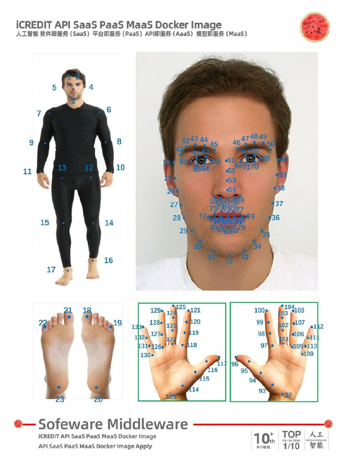 艾科瑞特科技计算机视觉通用领域2d全身关键点检测模型