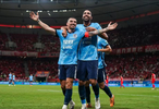 中超：海港1-1英博，李新翔补时进球，斯坦丘点射破门，魏震失点