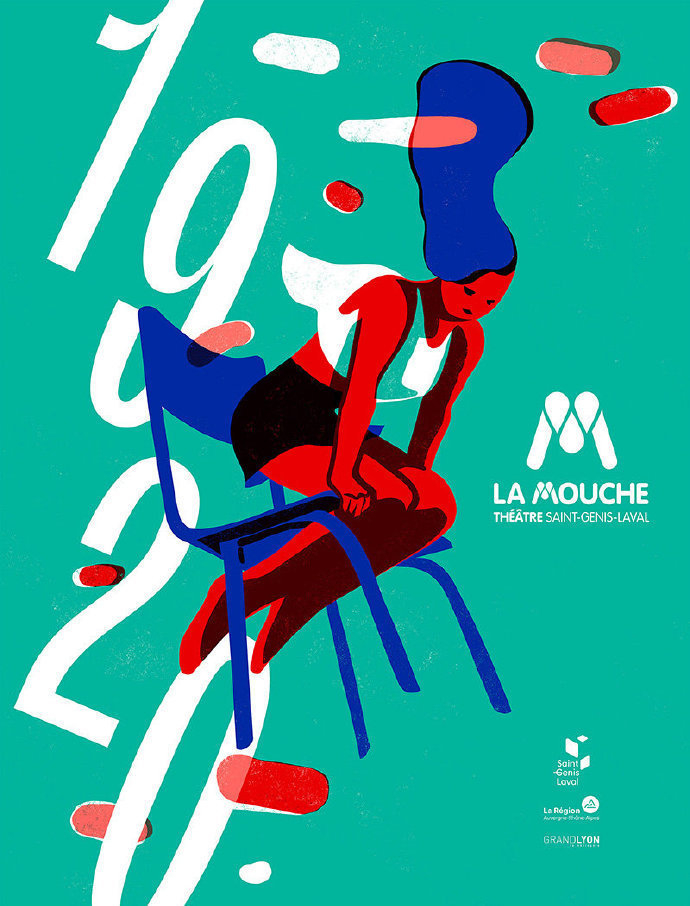 法国插画师 virginie morgand 的插画海报设计欣赏