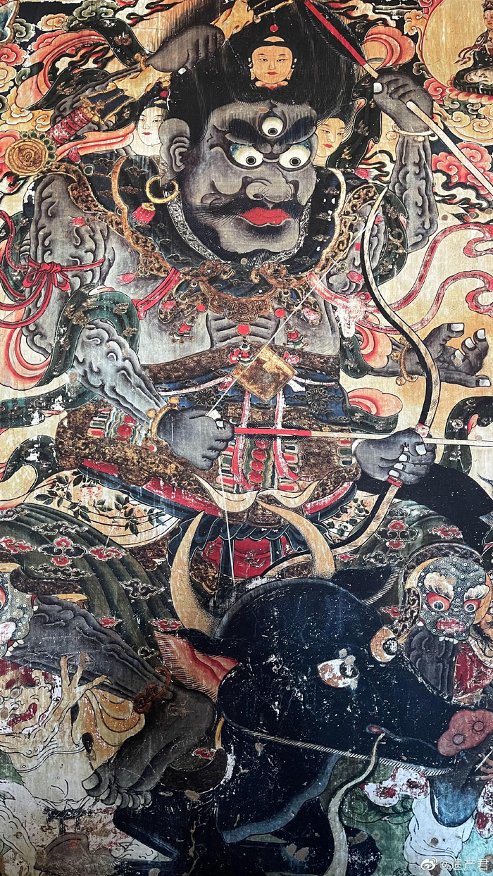 山西浑源永安寺的壁画