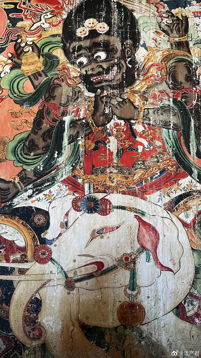 山西浑源永安寺的壁画