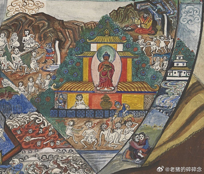 西藏唐卡.阎罗王像｜台北故宫博物院藏__财经头条__新浪财经