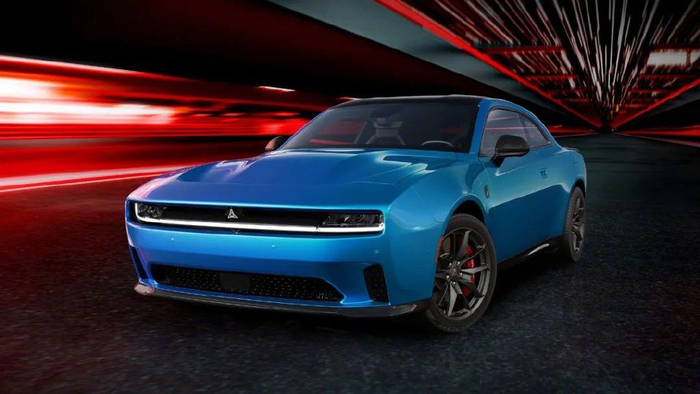 在外观设计上,全新的道奇charger保留了历代charger和challenger的