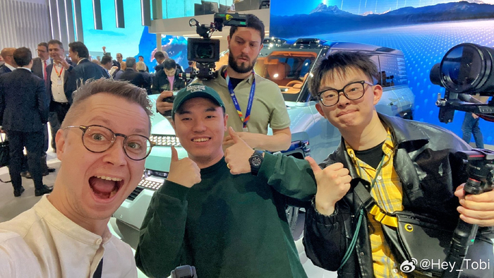 第100届日内瓦国际车展日看到这么多中国车心里好亲切好开心