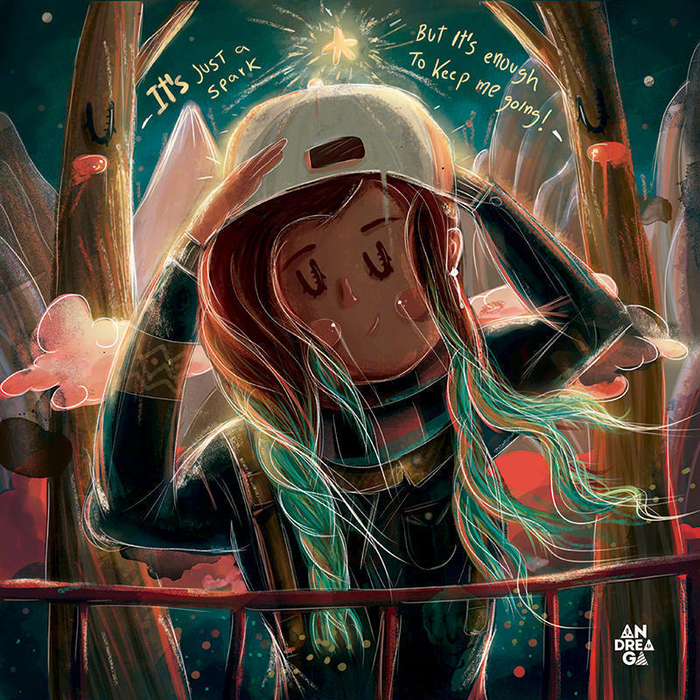 充满想象力的童真作品秘鲁漫画艺术家andreaga