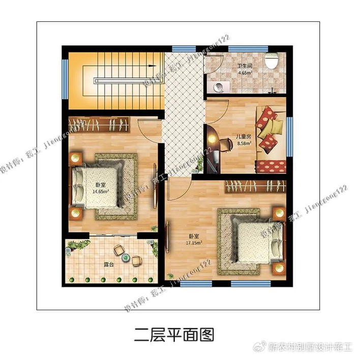 90平宅基地,如何建套实用的小别墅?