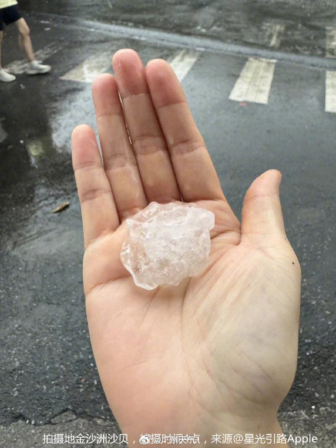 广州为何突然下冰雹?原因解析→|广州市|冰雹_新浪新闻