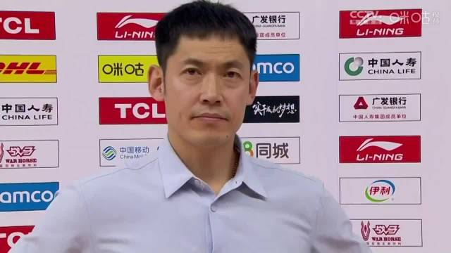 张庆鹏:感谢广厦让我们知道如何面对强队 感谢队员的坚持努力