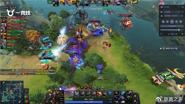 【一竞技dota2】ti13预选:navi战队2-0击败l1ga