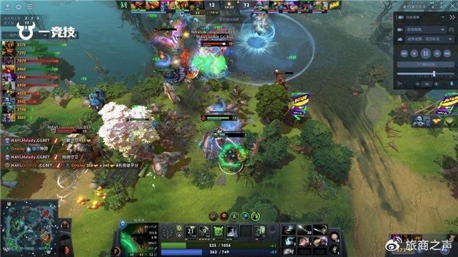 【一竞技dota2】ti13预选:navi战队2-0击败l1ga