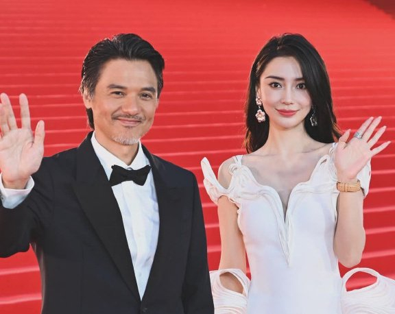 angelababy旧照曝光!网友热议:黄晓明知情吗?