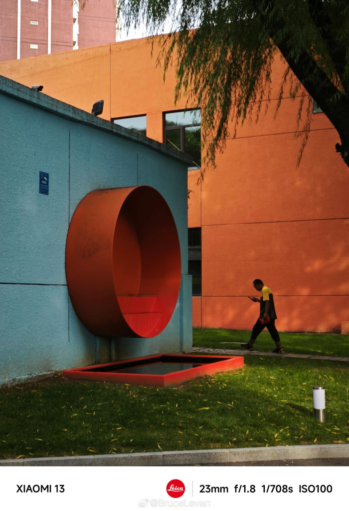 北京电通创意广场的一些色彩和瞬间 摄影