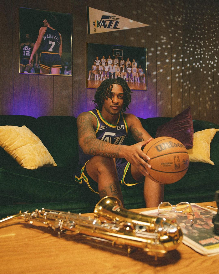 爵士队这组复古风格的照片太帅了part2