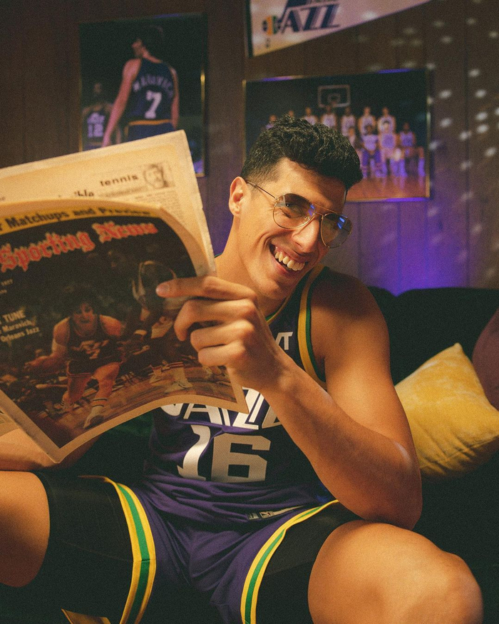 爵士队这组复古风格的照片太帅了part2