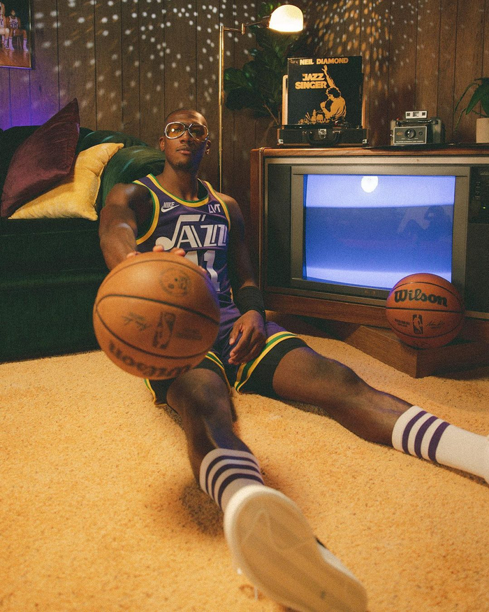 爵士队这组复古风格的照片太帅了part2