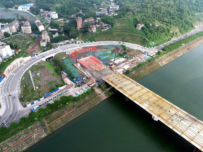民生桥,科技桥,网红桥……打卡中铁九局建设的内江麻柳坝大桥