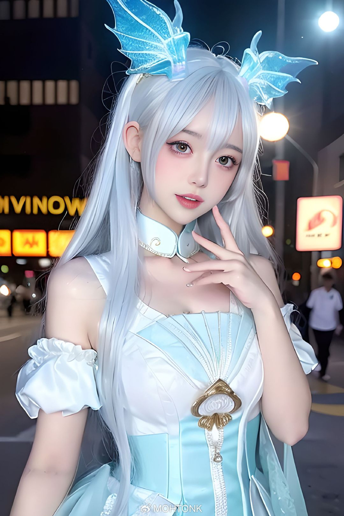 王者荣耀西施真人ai绘画竖屏唯美动漫卡通二次元手机高清壁纸cg