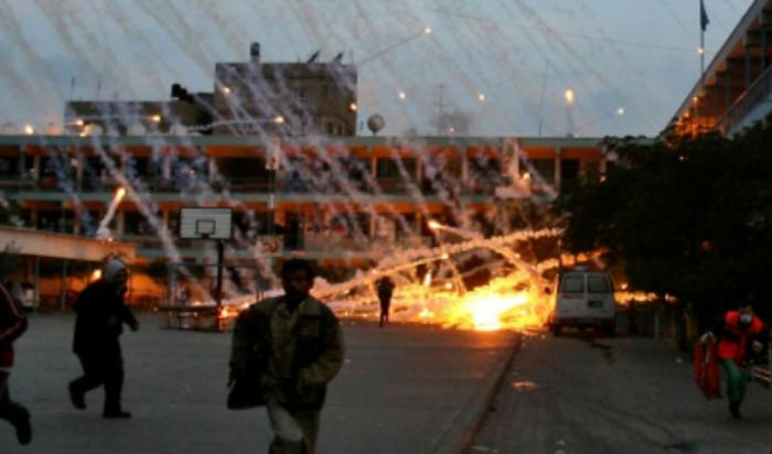 烧穿金属:以色列使用的白磷弹有多可怕?|报道|燃烧|以色列_新浪新闻