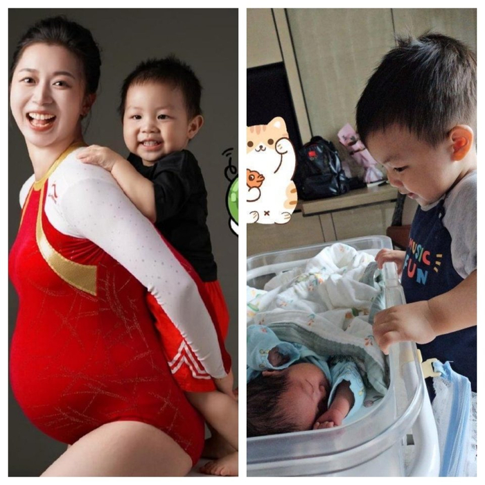 日前,杨伊琳通过社交媒体,宣布了二胎女儿出生的喜讯.
