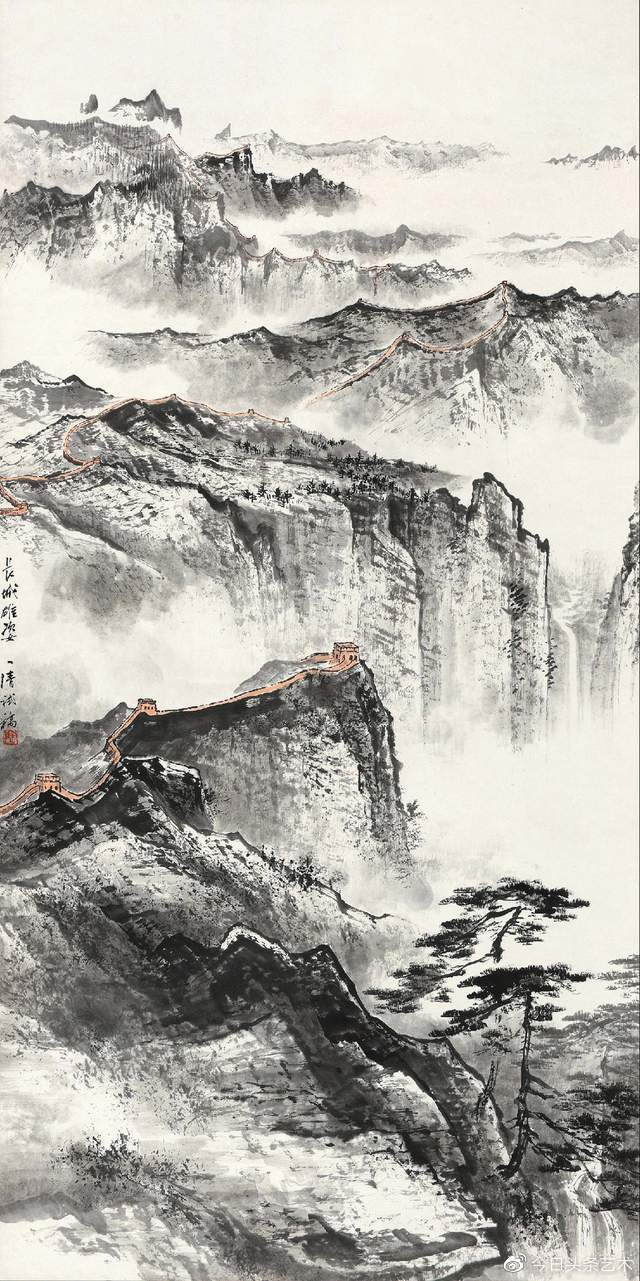 画家邱汉桥,字抱朴子,思想家,中国当代杰出画家,"北势南气"学术体系