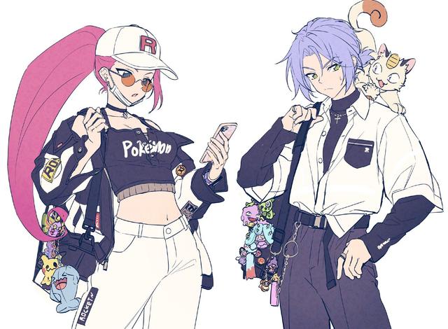 宝可梦火箭队 武藏&小次郎 迷人组