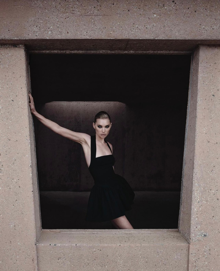 瑞典超模elsahosk为自创品牌helsa拍摄了广告片