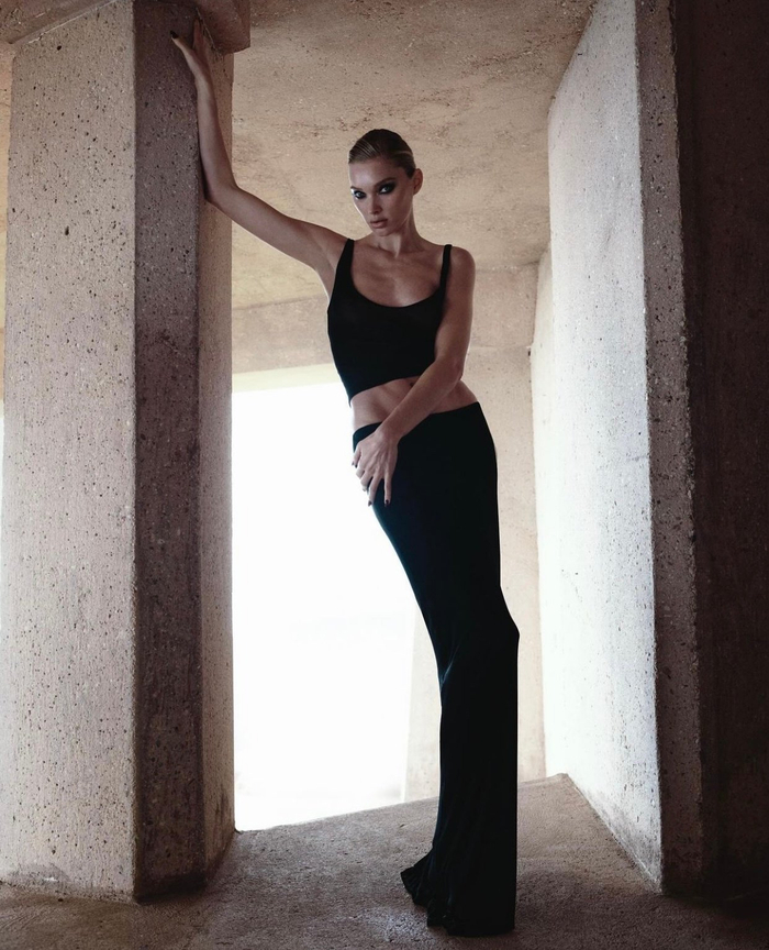 瑞典超模elsahosk为自创品牌helsa拍摄了广告片