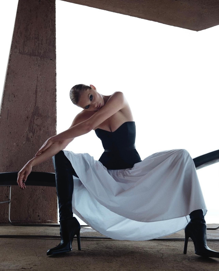 瑞典超模elsahosk为自创品牌helsa拍摄了广告片