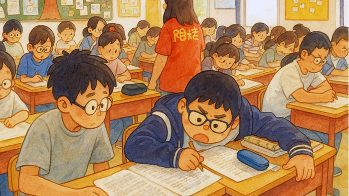 比写作业更难的，是不玩手机