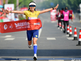 湖北襄阳：2026宜城半程马拉松·男前8女前6冲线的精彩瞬间