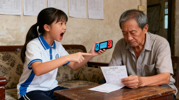 人最大的恶，就是花着父母的钱，最后嫌弃他们赚钱的样子很难看