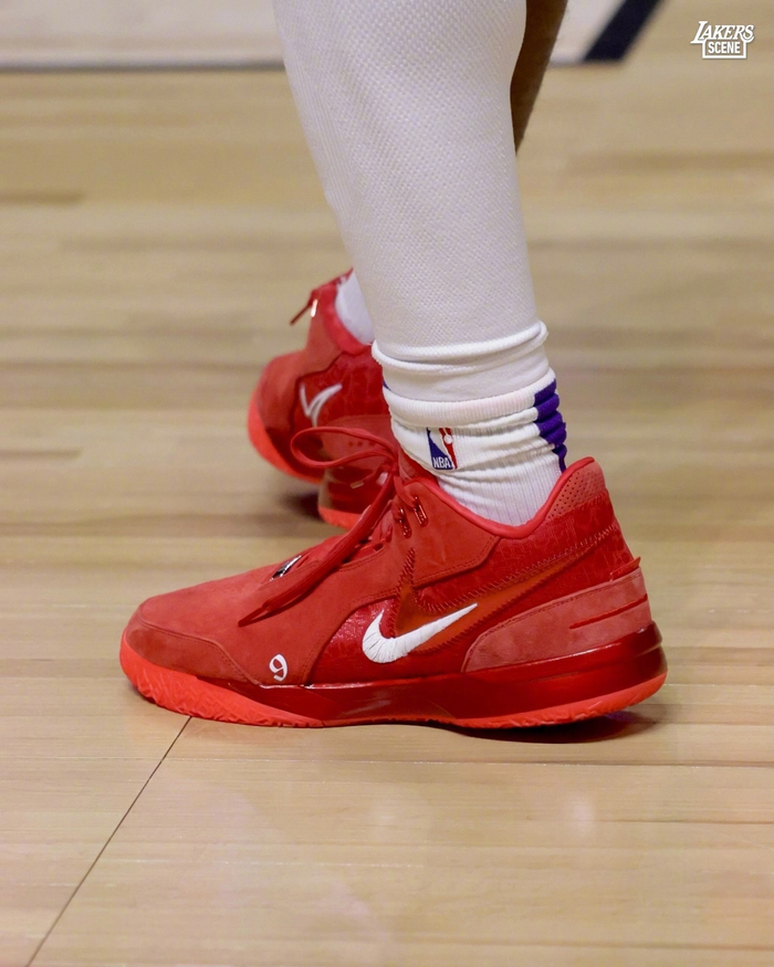 今天布朗尼上脚的nike lebron nxxt gen 个人pe版本