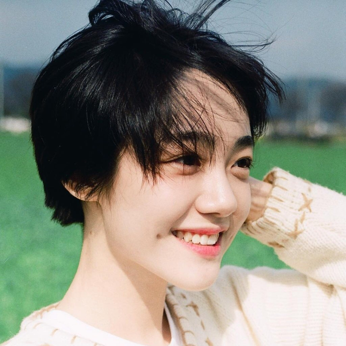 苏周妍 好甜的短发酒窝女孩