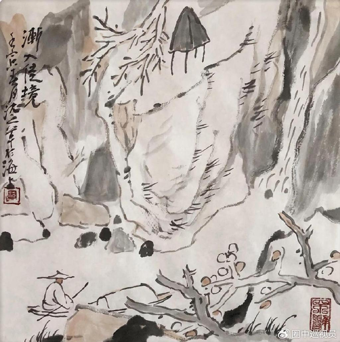 海上来风-海派艺术名家走进府城书画作品邀请展