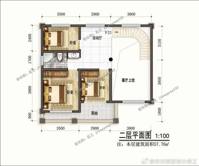 90平宅基地,如何建套实用的小别墅?