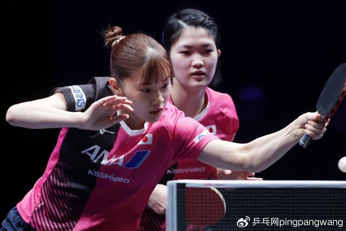 郑怡静/李昱谆(中国台湾)3.孙颖莎/王曼昱(中国)2.