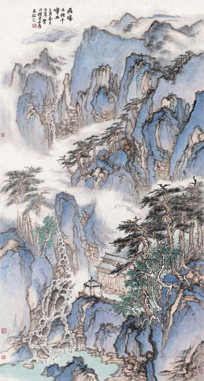 江山万里 龙年贺岁——石峰中国山水画作品欣赏丨私享艺术