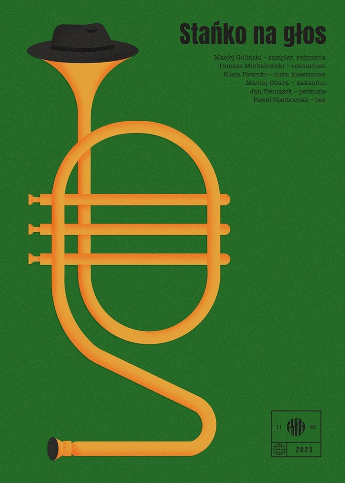 扁平风格趣味插画海报设计 | dawid ryski 676767.