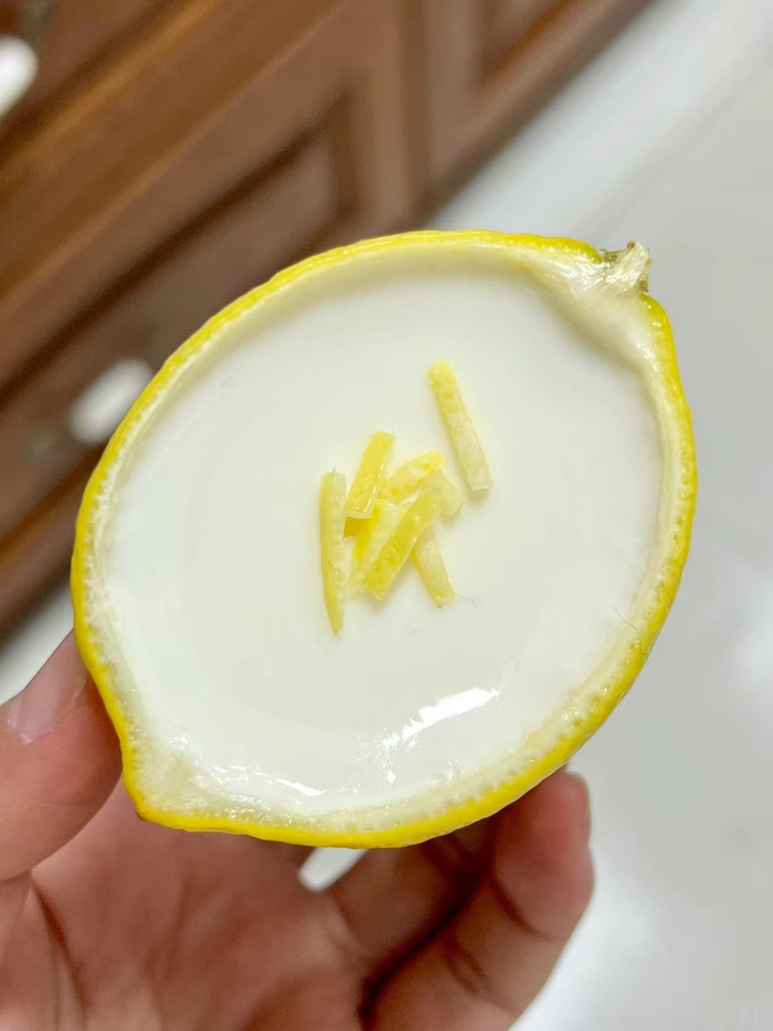 今日份分享柠檬奶冻真的好清新啊入口酸酸甜甜的