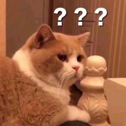 一些问号小猫表情包. 可爱又实用,存!