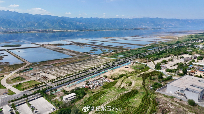 中国死海运城盐湖
